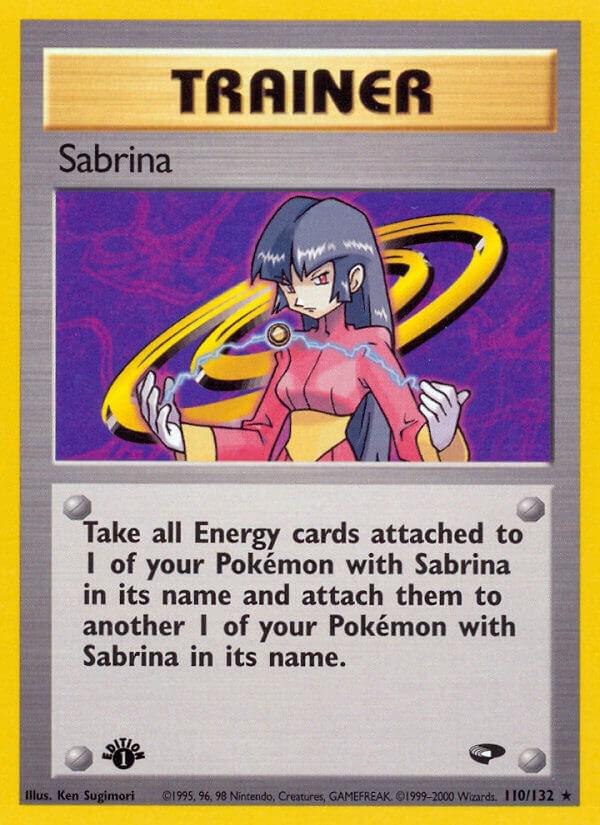 Sabrina (Gym Challenge) #110 1st Edition