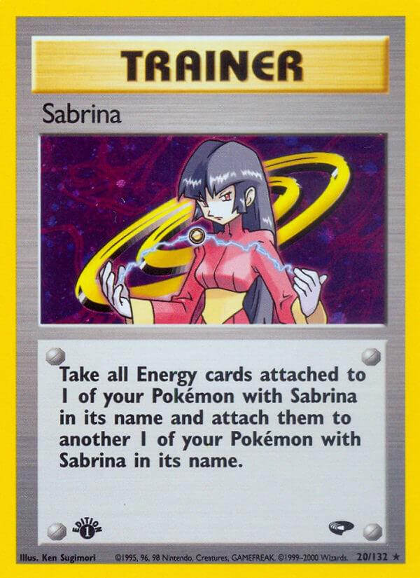 Sabrina (Gym Challenge) #20 1st Edition