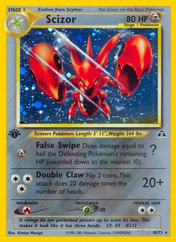 Scizor (Neo Discovery) #10 1st Edition
