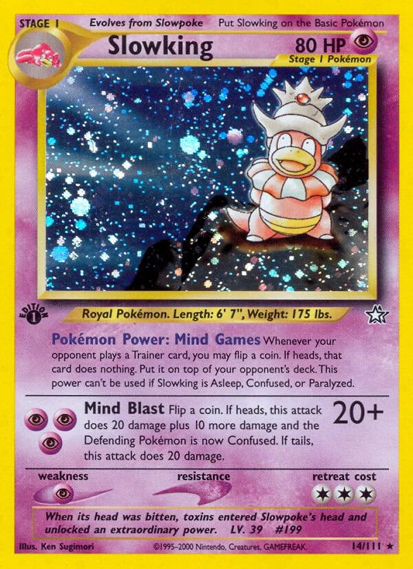 Slowking (Neo Genesis) #14 1st Edition