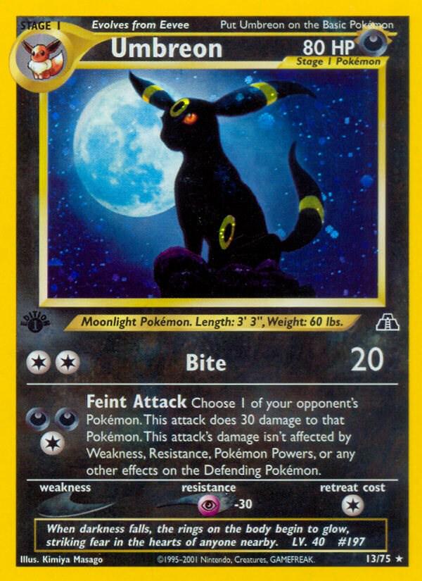 Umbreon (Neo Discovery) #13 1st Edition