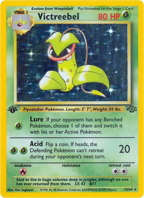 Victreebel (Jungle) #14 1st Edition