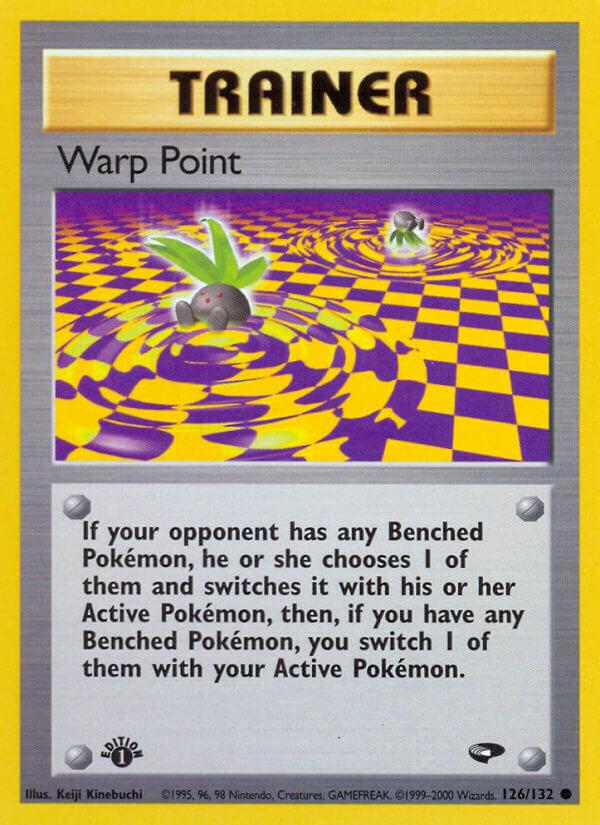 Warp Point (Gym Challenge) #126 1st Edition