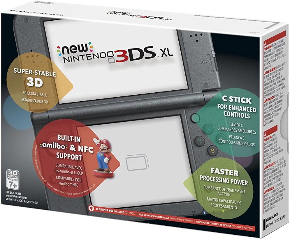 New Nintendo 3DS XL Black (JP Nintendo 3DS)