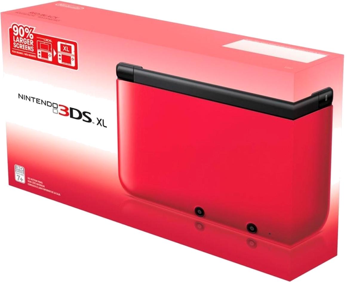 Nintendo 3DS XL Red + Black (JP Nintendo 3DS)