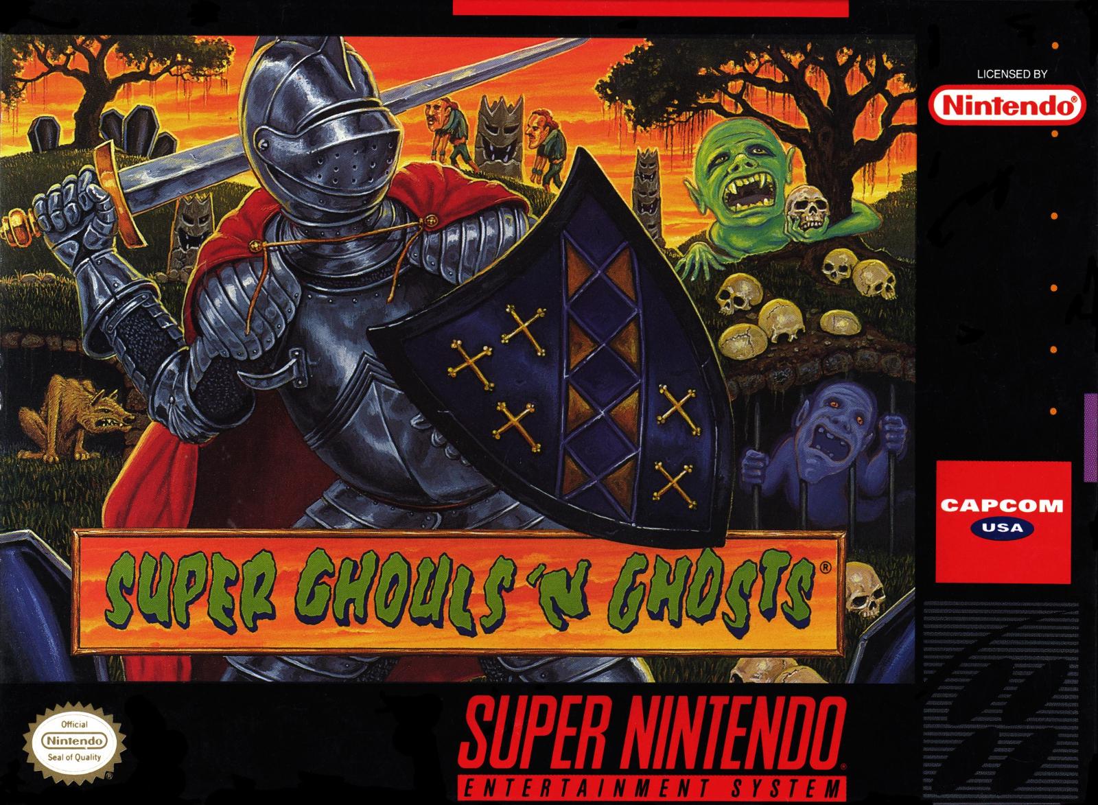 Super Ghouls 'N Ghosts (JP SNES)