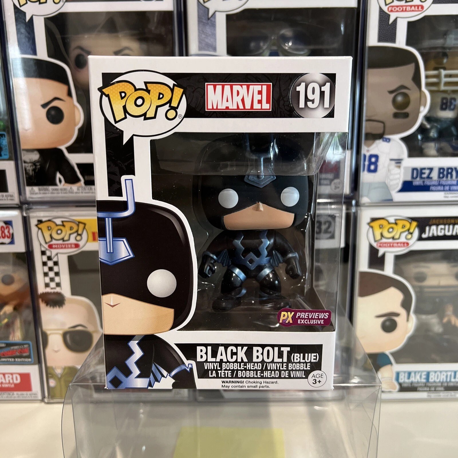 Funko Pop! Marvel Black Bolt Blue #191 (2016)