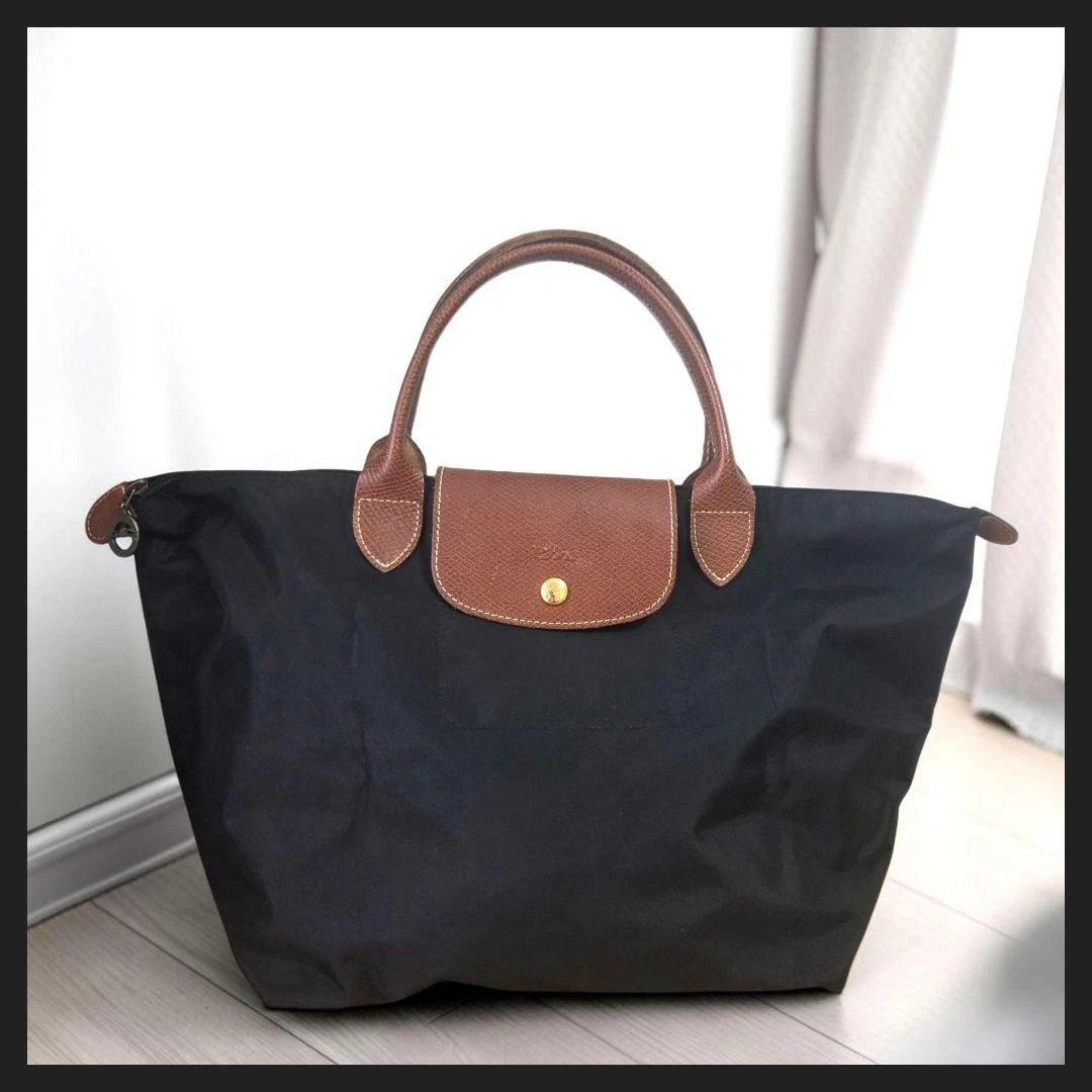 Longchamp Le Pliage Original M Nylon Black (1993)