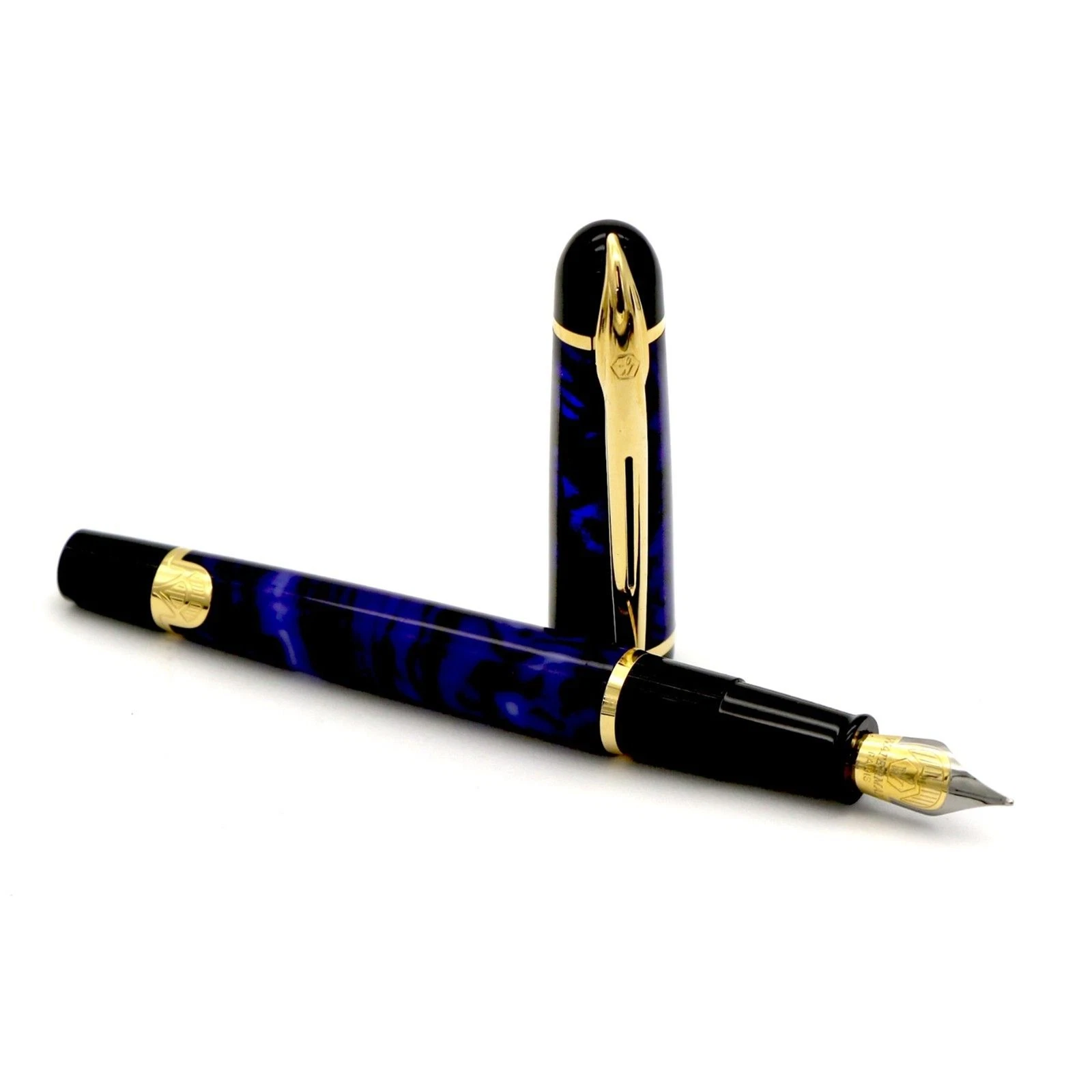 Waterman Phileas Fountain Pen Blue Marble (1996)