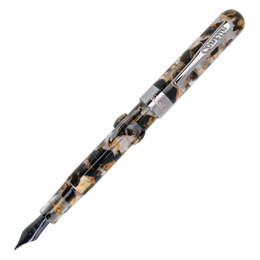 Conklin Mark Twain Crescent Filler Fountain Pen Orange (2010)