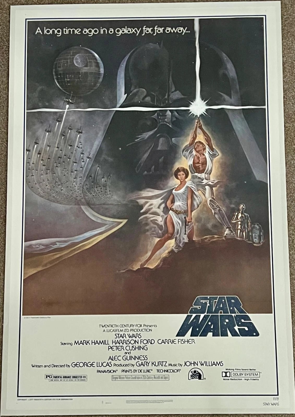 Star Wars One-Sheet Style A (1977)