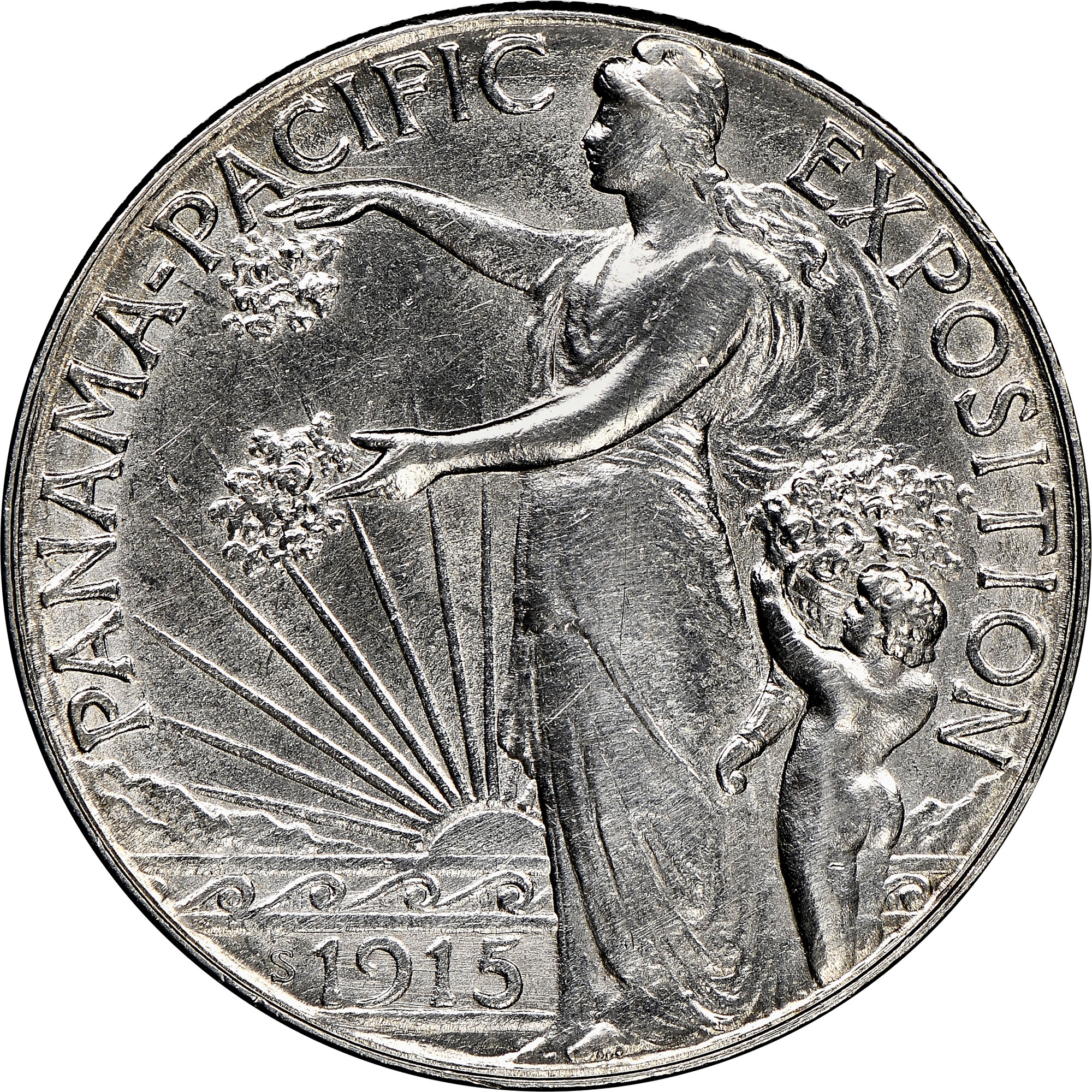 1915-S Panama Pacific Half Dollar