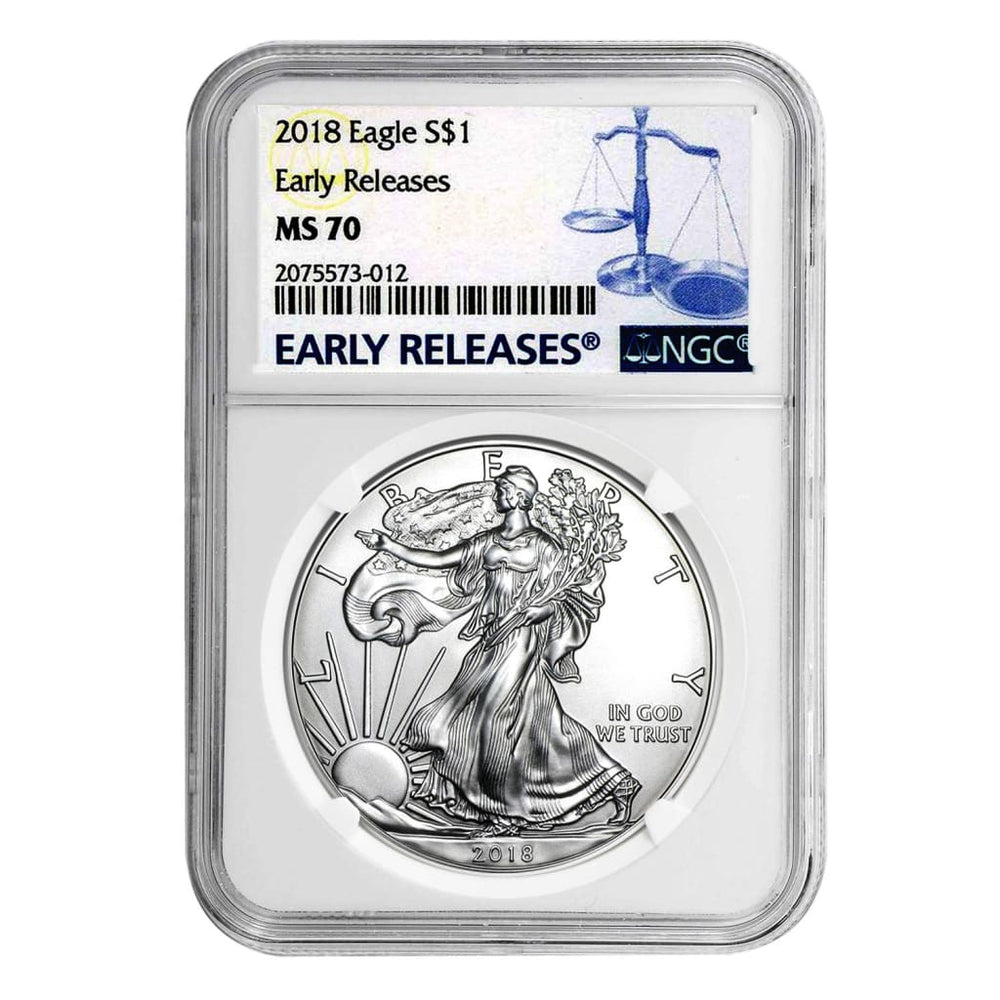 2018 W American Silver Eagle