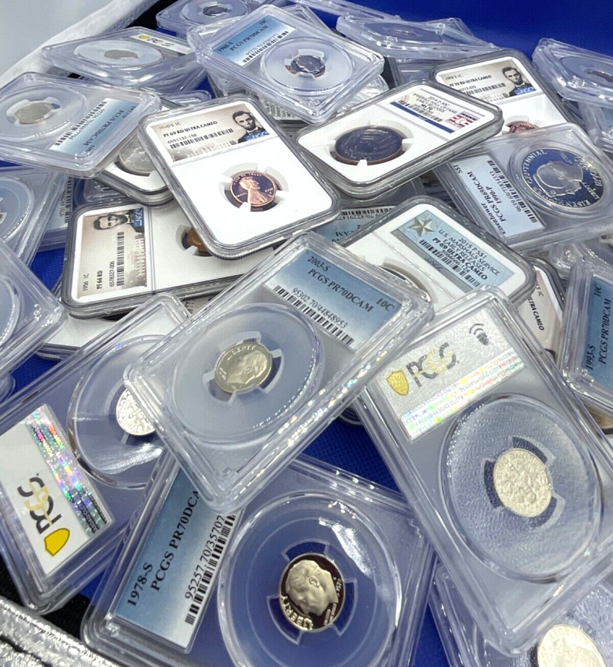 PCGS NGC Graded & Slabbed Uncirculated Coins