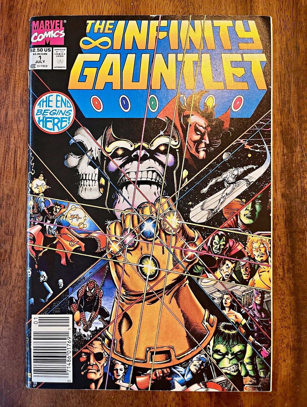 Infinity Gauntlet #1 (1991)