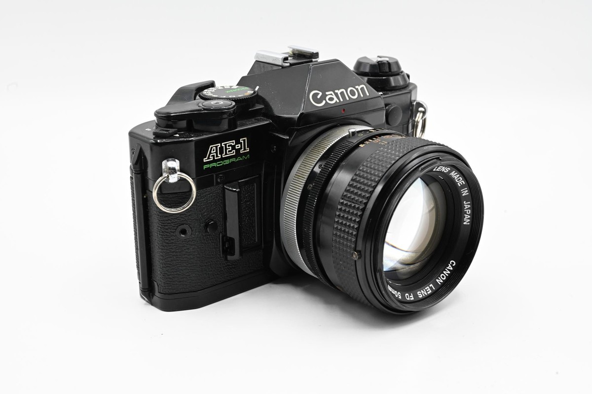 Canon AE-1 Program With Canon FD 50mm F/1.4 S.S.C. Lens