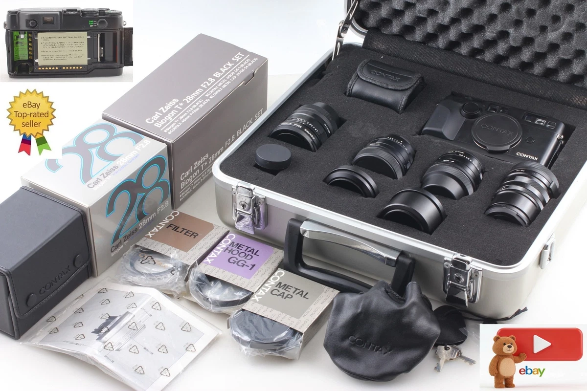 Contax G2 With Carl Zeiss 21 28 35 45 90mm Lens Set
