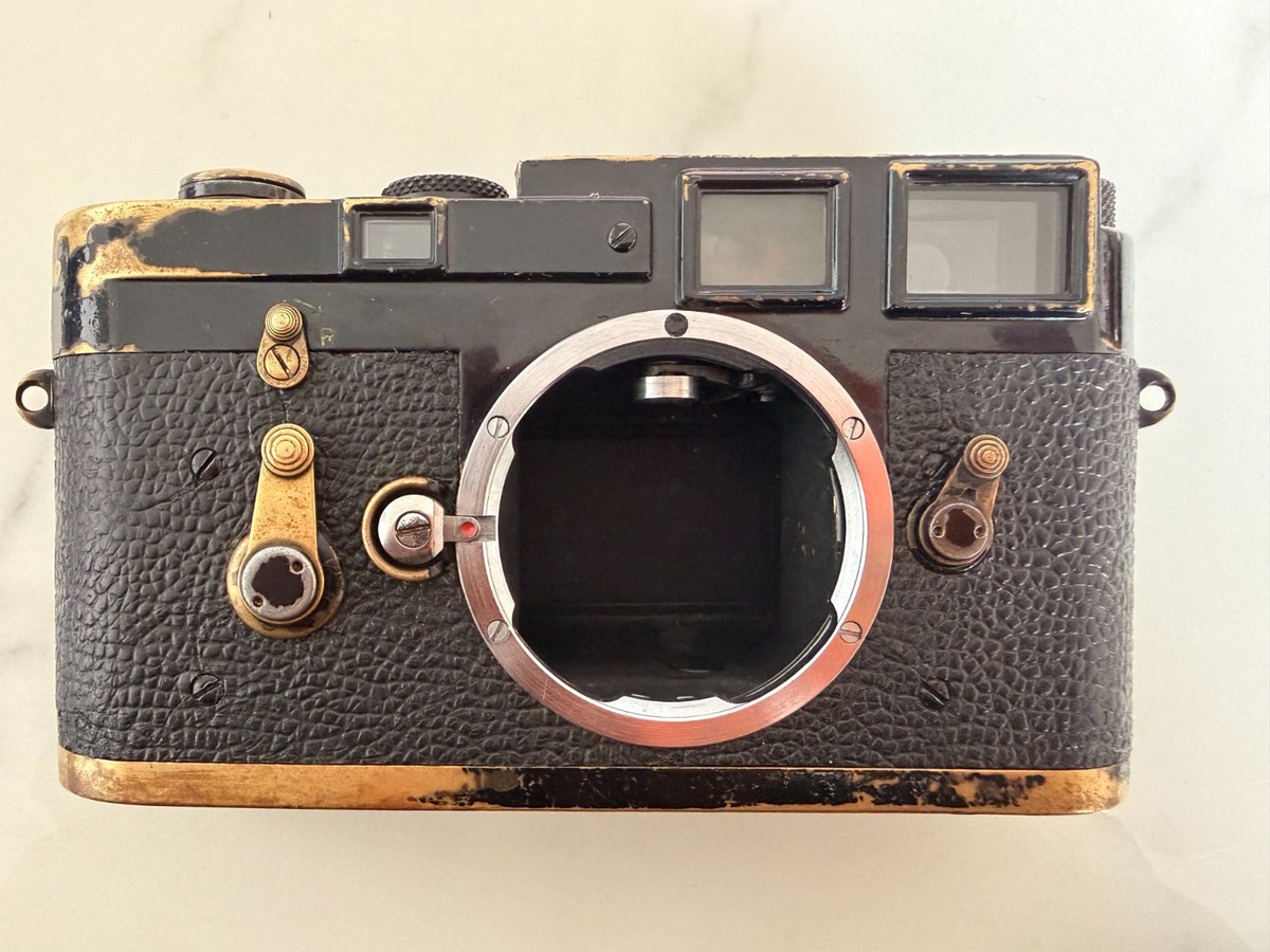 Leica M3 Black Repaint Camera Body