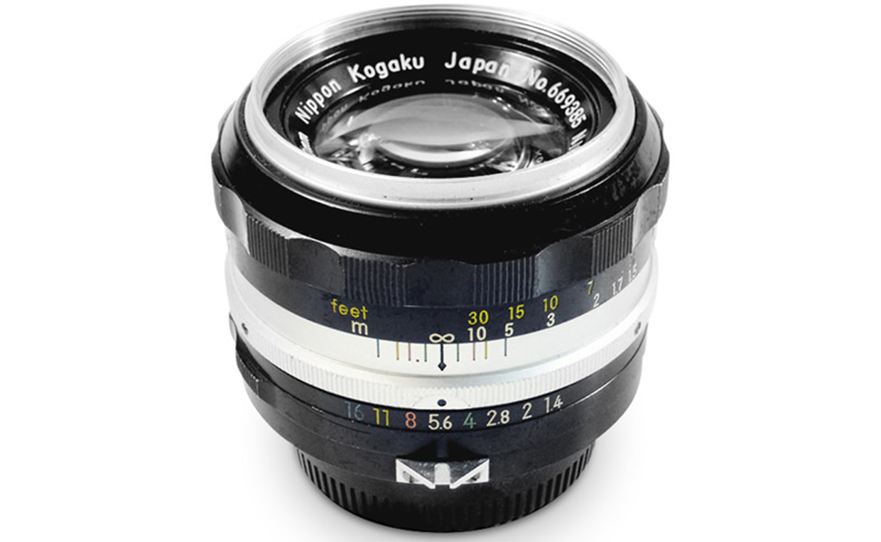 Nikon F Nikkor-S Auto 50mm f/1.4 Lens