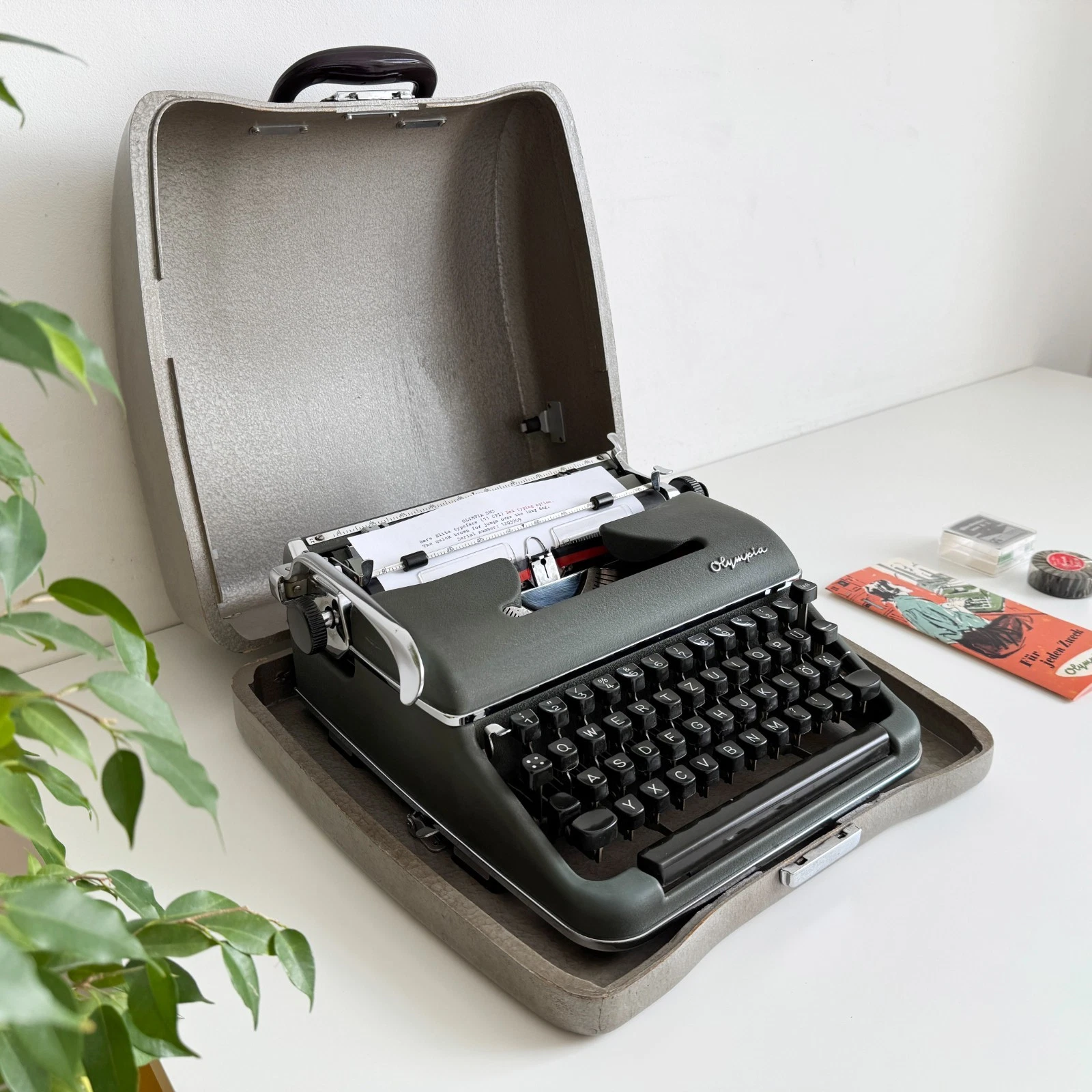 Olympia SM3 Portable Typewriter