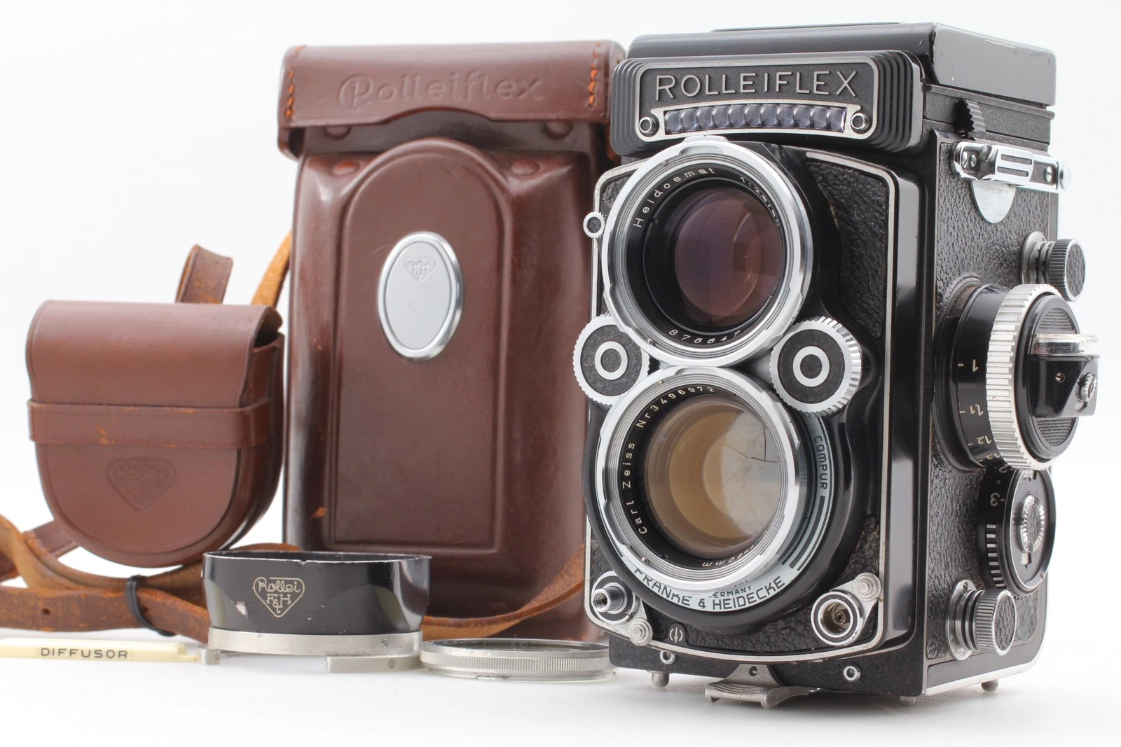 Rolleiflex 2.8F TLR With Zeiss Planar 80mm F/2.8