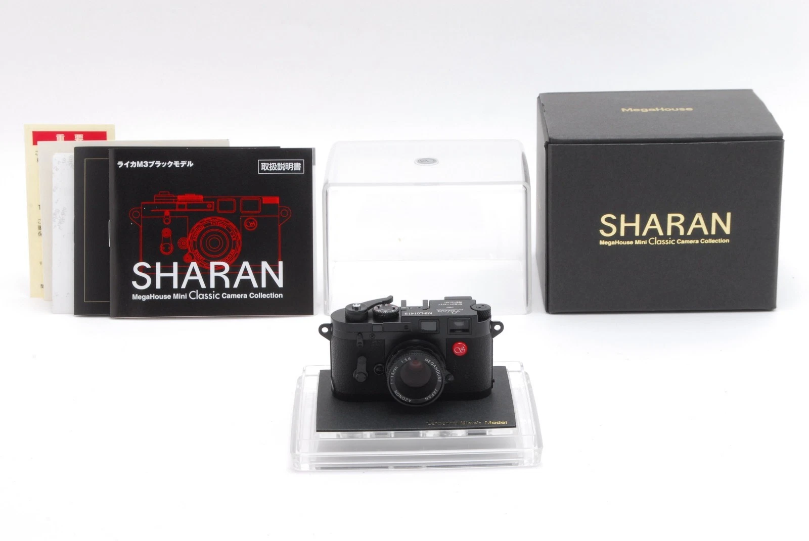 Sharan Megahouse Leica M3 Black Miniature Classic Camera (Azonon 15mm F5.6)