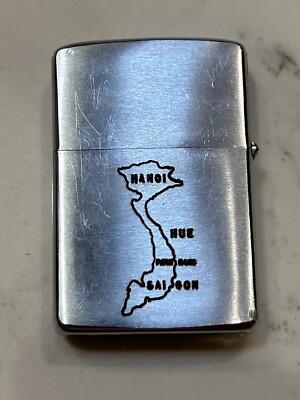 Zippo Lighter Ba Ria 1966-1967 Vietnam War