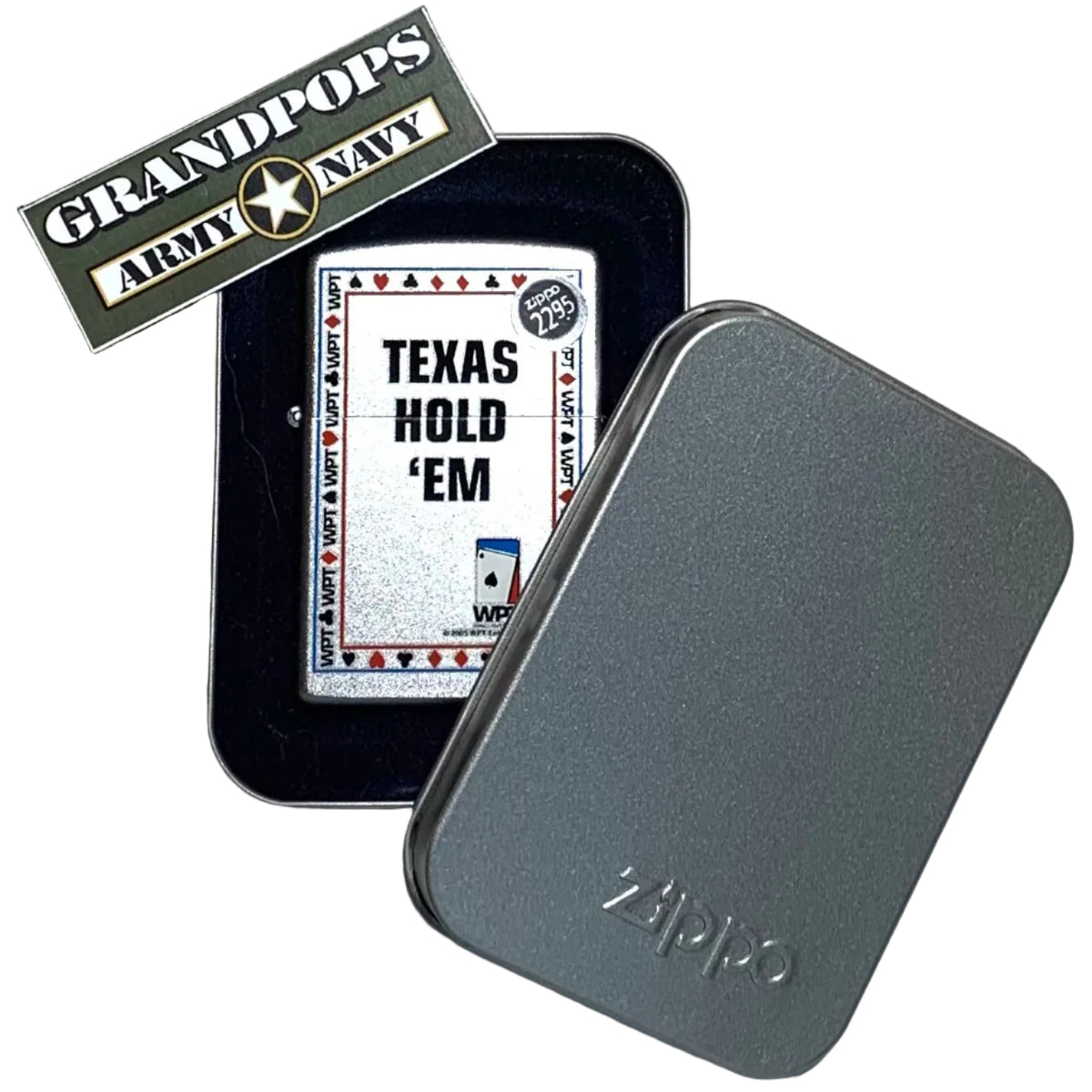 Zippo Texas Hold 'Em WPT Lighter