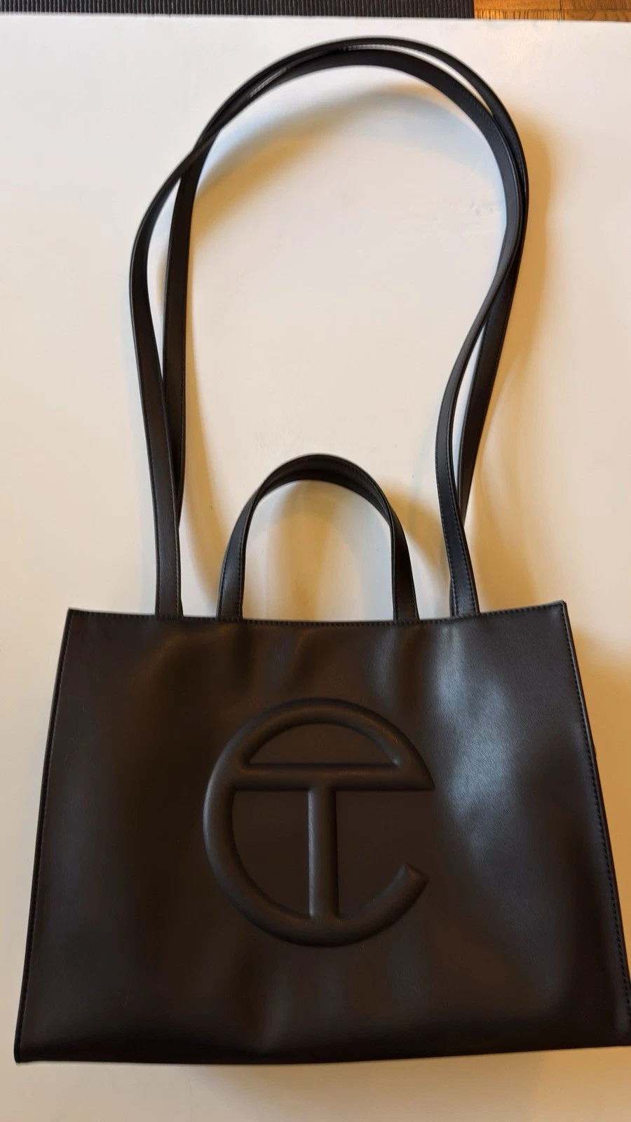 Telfar Shopping Bag Medium Vegan Leather Black (2014)
