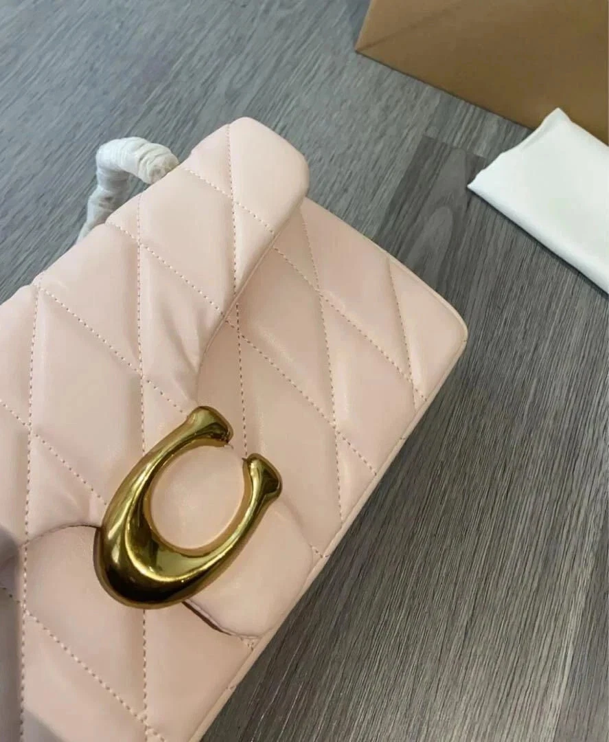 Coach Tabby Shoulder Bag 26 Quilted Leather Pink (2019)