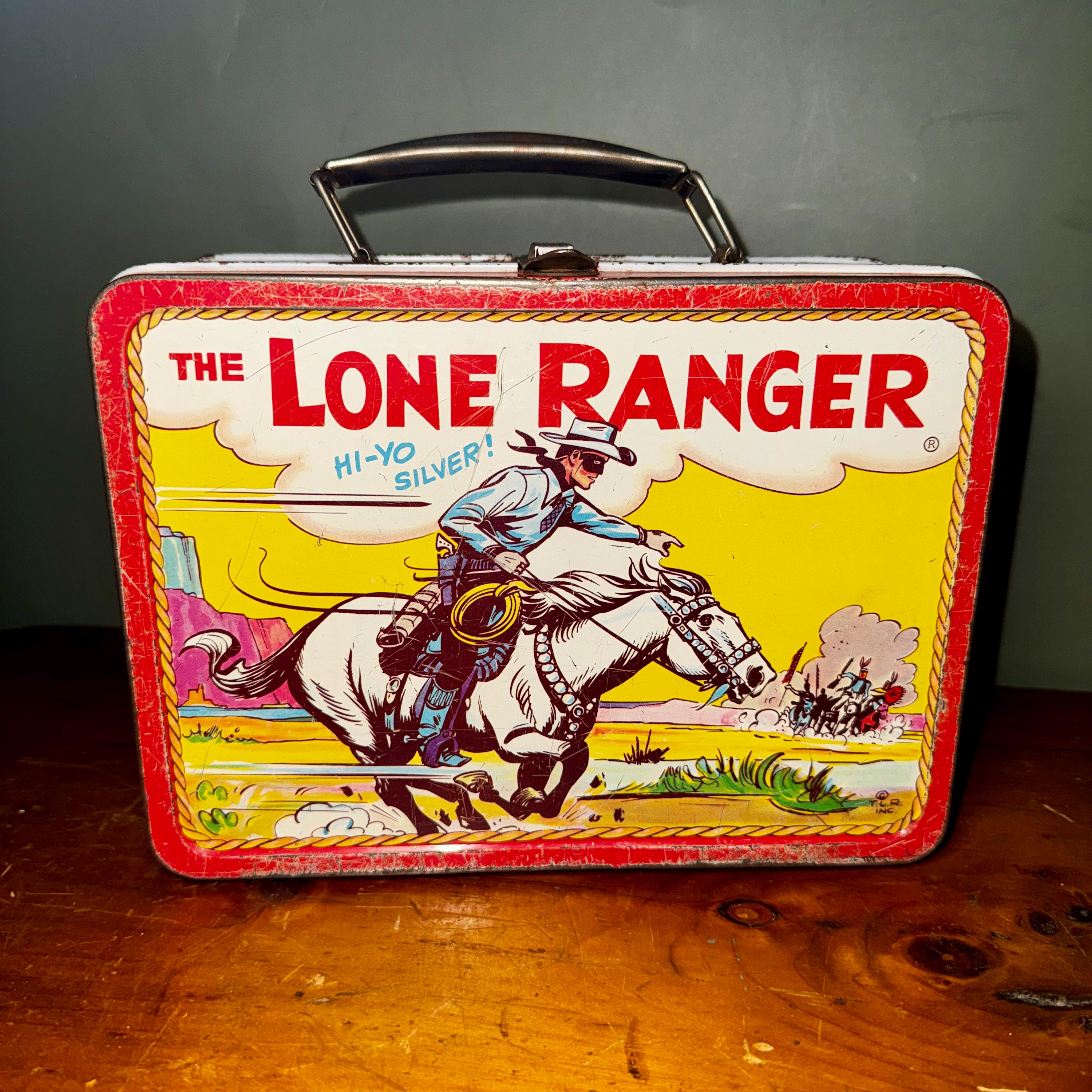 ADCO Liberty The Lone Ranger Metal Lunchbox (1954)