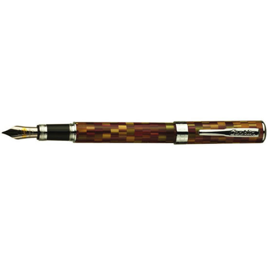 Conklin Stylograph Mosaic Red Fountain Pen