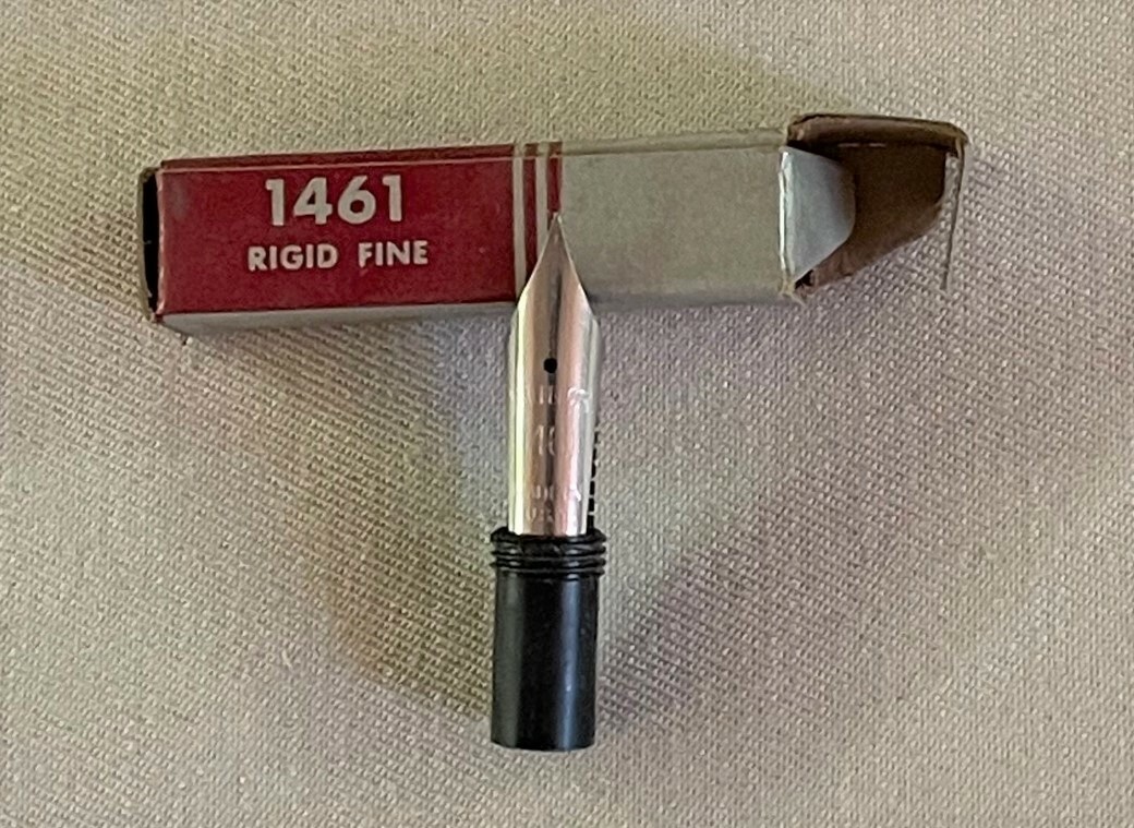 Esterbrook 1461 Rigid Fine Renew-Point Nib Unit