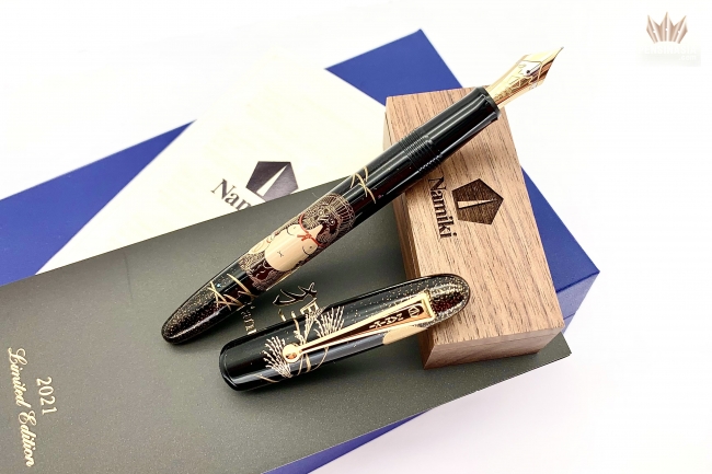 Namiki Yukari Tanuki 2021 Limited Edition Maki-E Fountain Pen