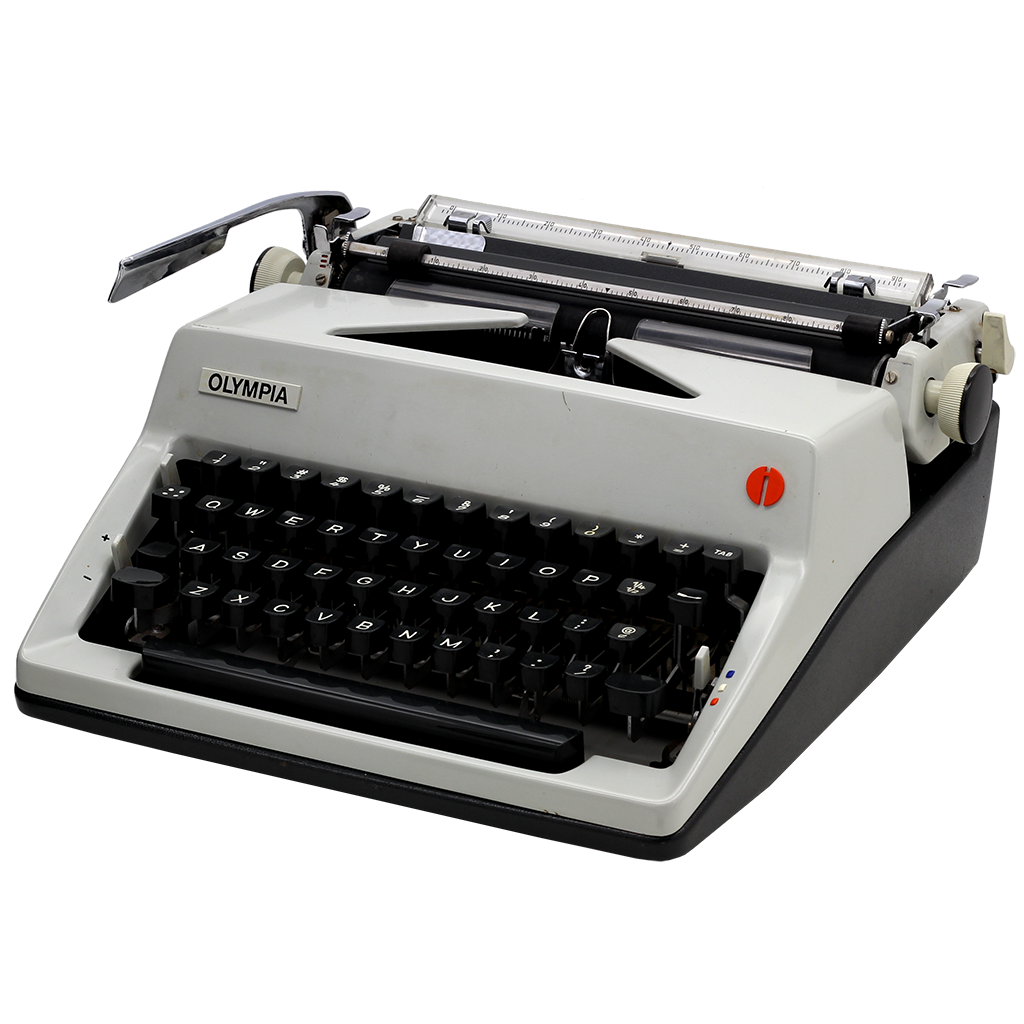 Olympia SM Portable Typewriter Hard Case