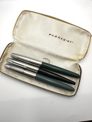 Parker 45 and Parker 51 Fountain Pen Lot