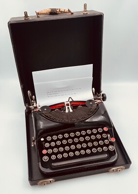 Remington Model 5 Portable Typewriter
