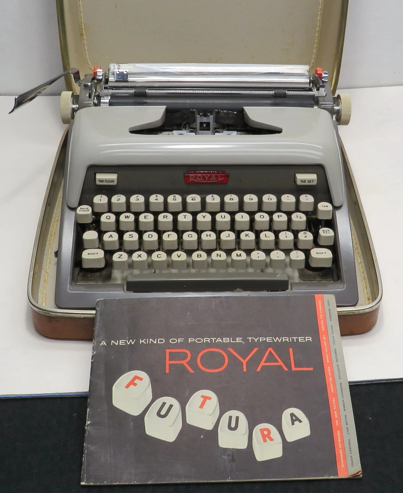 Royal Futura 800 Portable Typewriter