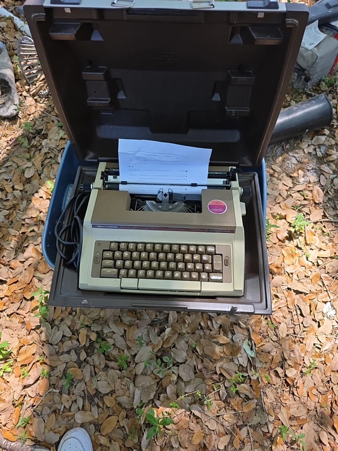 Smith-Corona Enterprise II Typewriter