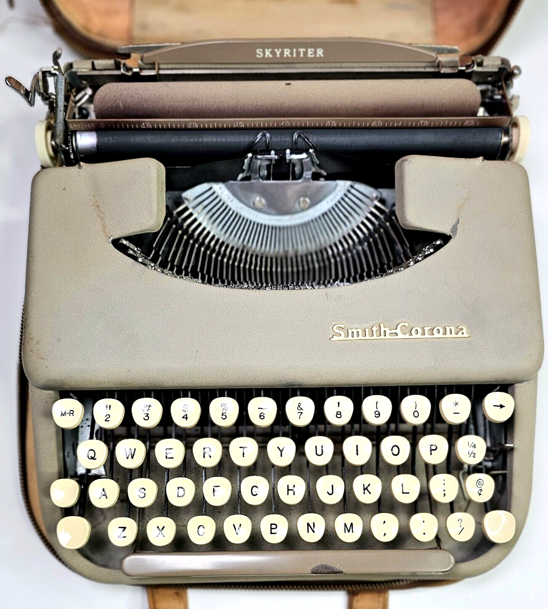 Smith-Corona Skyriter Portable Typewriter