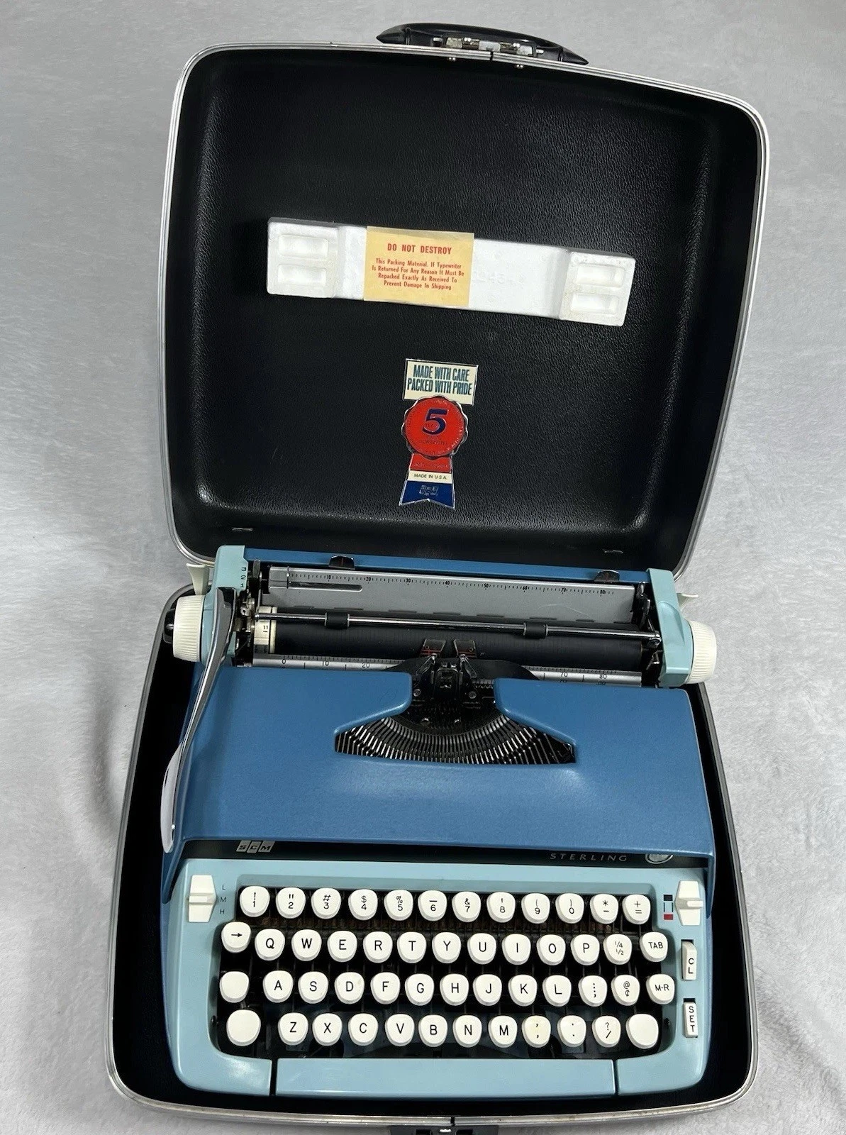 Corona Sterling Portable Typewriter