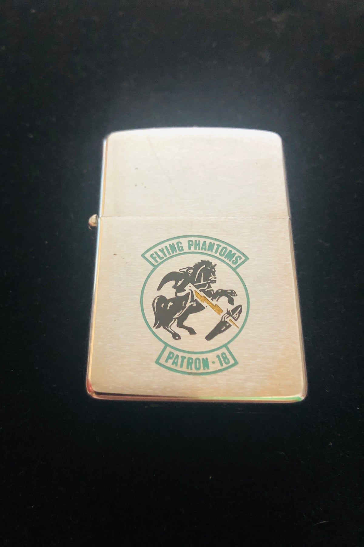 Vietnam-Era Zippo US Navy VP-18 Flying Phantoms Squadron