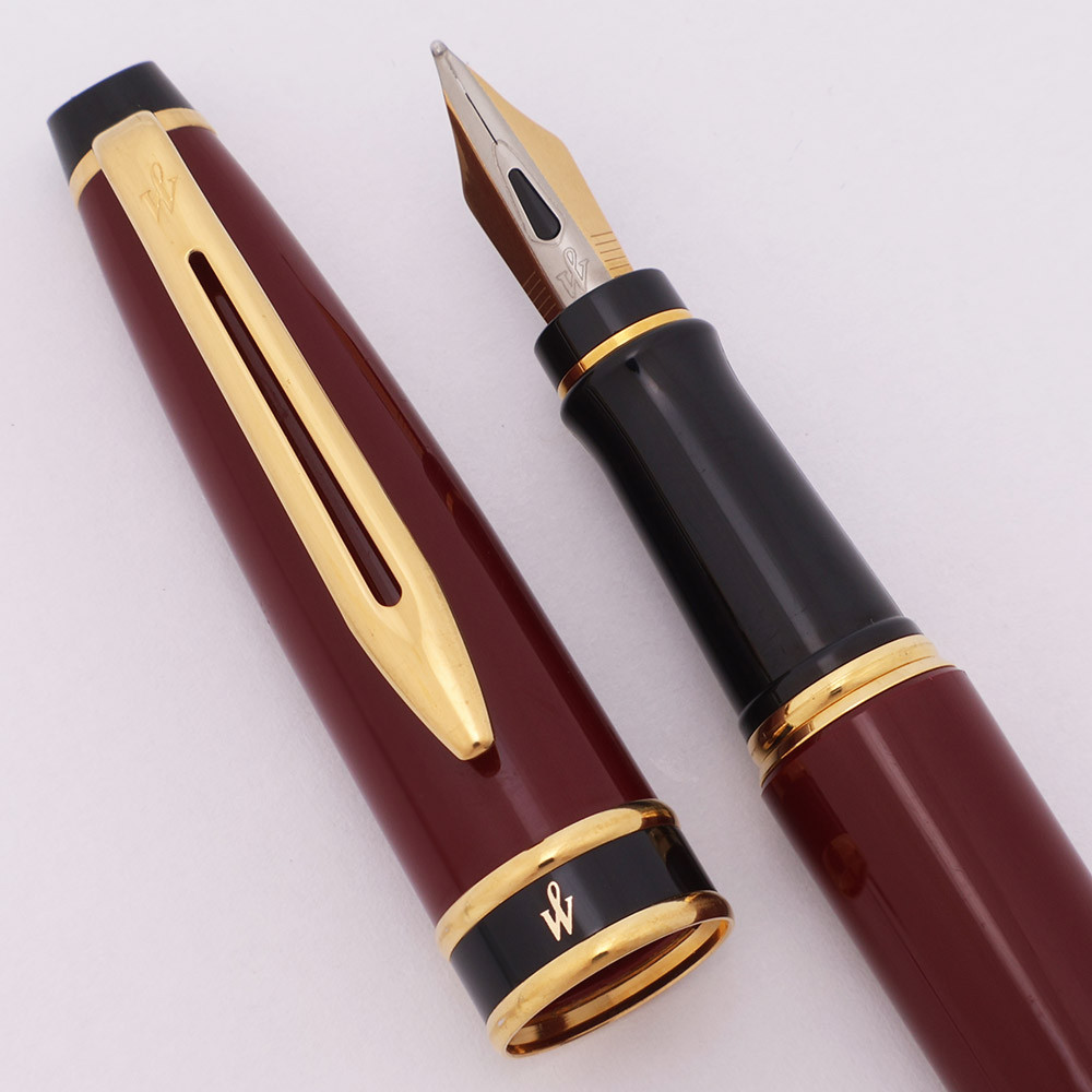 Waterman'S Fountain Pen Burgundy