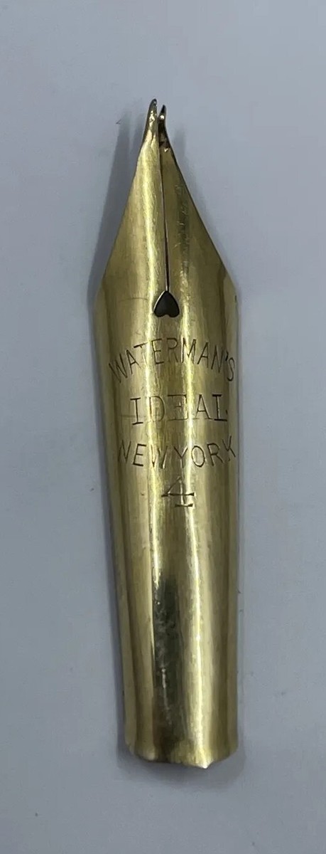 Waterman'S Ideal New York No. 4 14K Fountain Pen