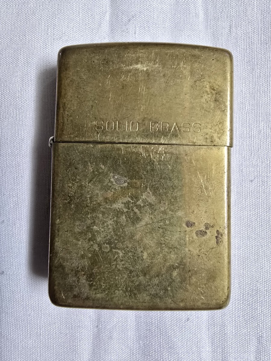 Zippo 1932 Replica Solid Brass Lighter
