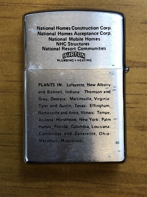 Zippo Advertising Lighter