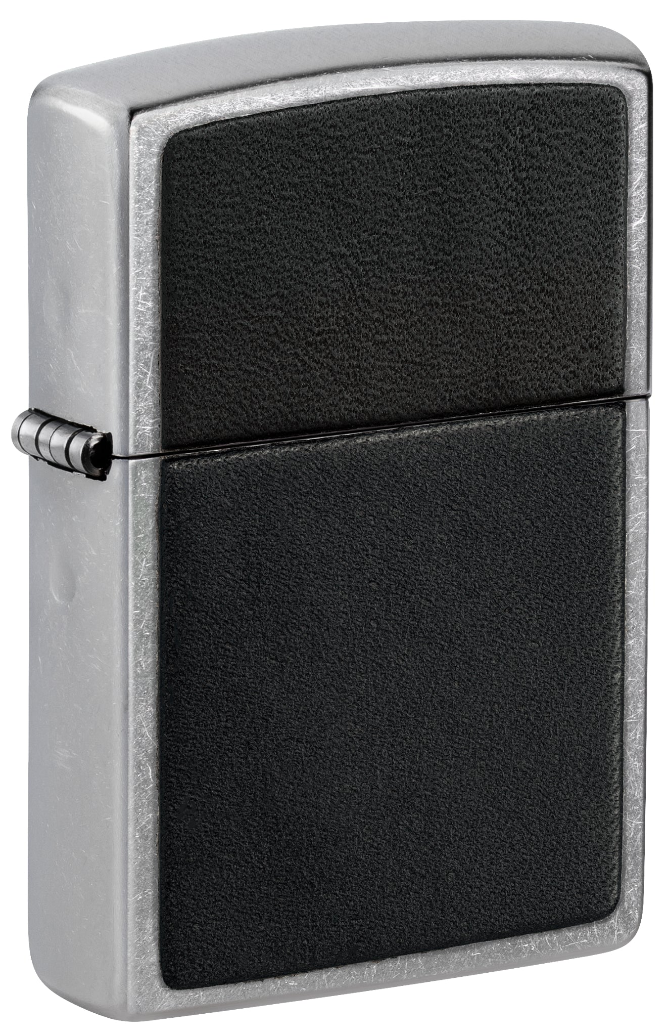 Zippo Black Leather Wrapped Lighter