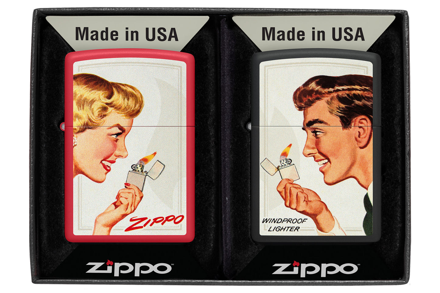 Zippo Bowman Advertising Lighter