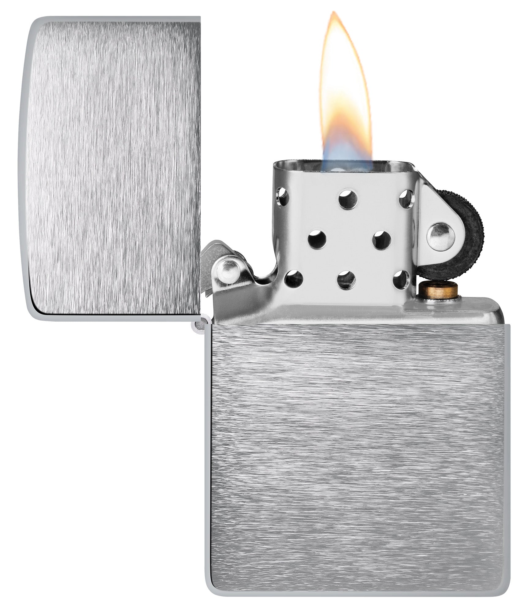 Zippo DART Advertising Lighter Brushed Chrome