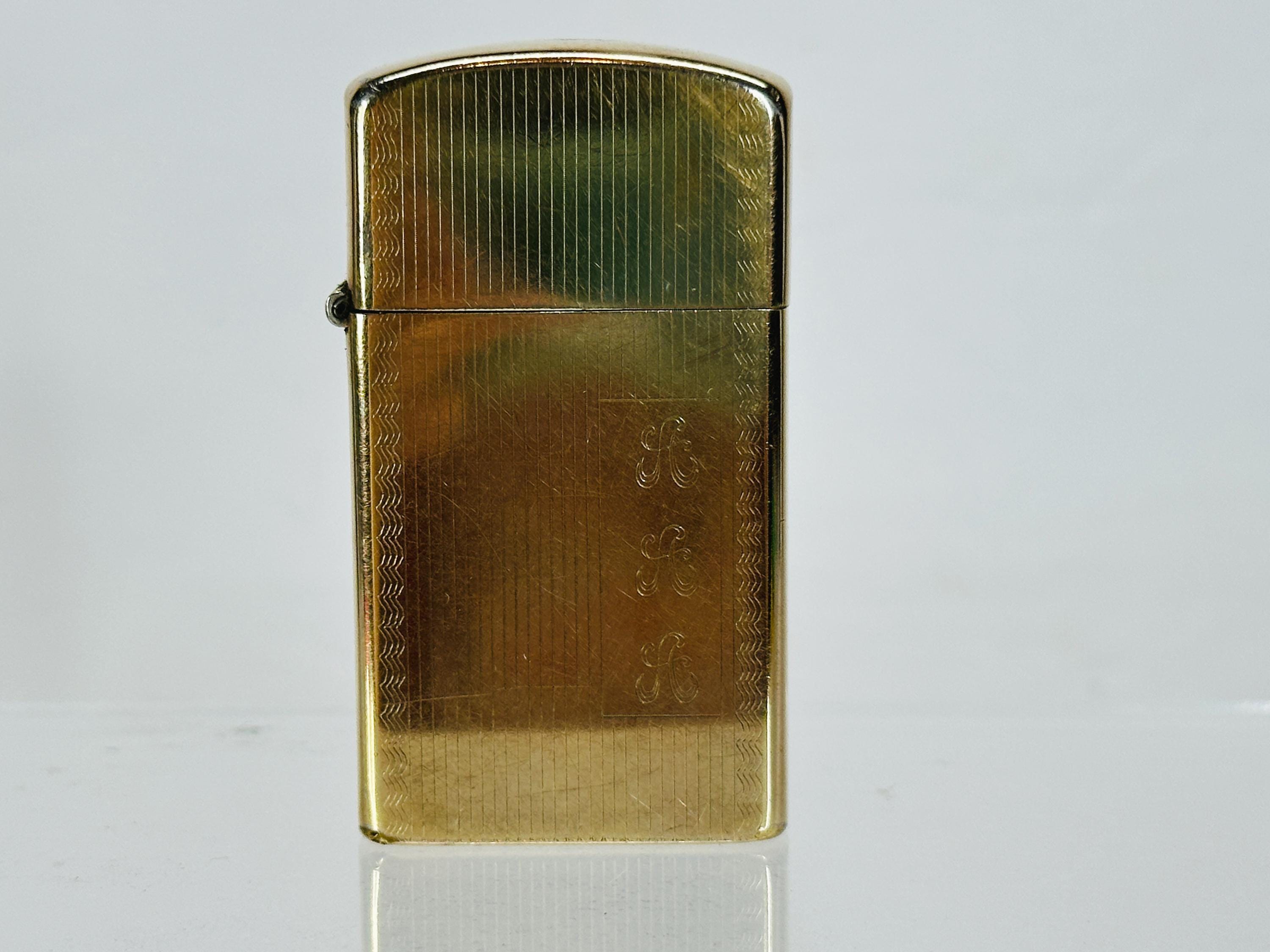 Zippo Slim Gold Lighter